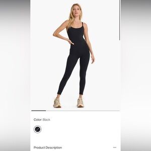 Vuori Womens Black Mindset Jumpsuit